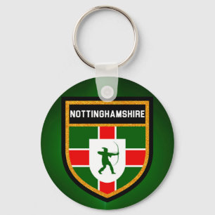 Chaveiro Nottinghamshire Flag