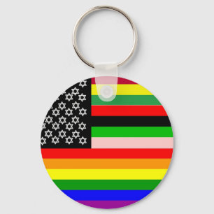 Chaveiro Nova bandeira Americana