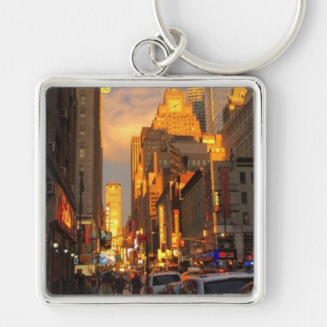 Chaveiro Nova Iorque Sunset Midtown Theater District NYC (Frente)