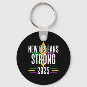 Chaveiro Nova Orleans Forte 2025 Unidade Fleur De Lis Mardi