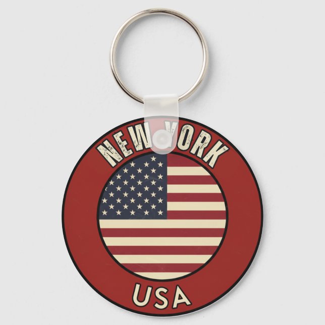 Chaveiro Nova York Estados Unidos da América (Frente)