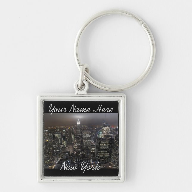 Chaveiro Nova York Key Chain Personalizou o Souvenir de Nov (Frente)