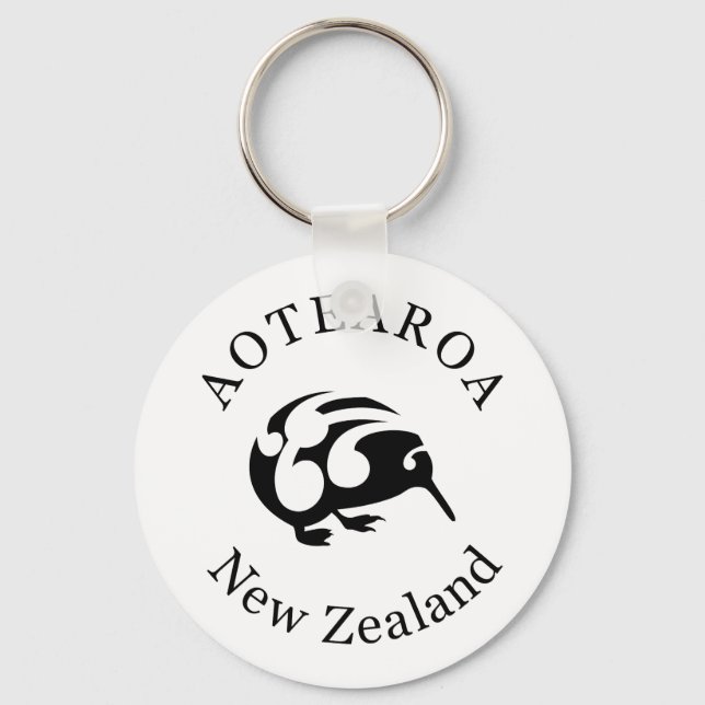 Chaveiro Nova Zelândia Aotearoa KIWI (Frente)