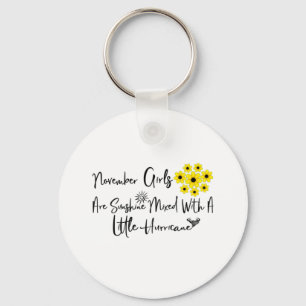 Chaveiro Novembro As Meninas Estão Misturadas Com Um Pouco