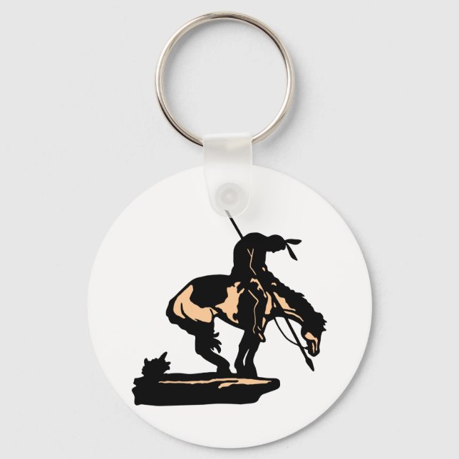 Chaveiro Novo Fim Branco Da Trilha (Frente)