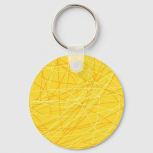 Chaveiro Novo padrão amarelo canário tendência para acessór