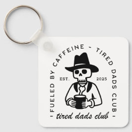 Chaveiro Novo papai personalizado encontro café, café, café