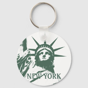 Chaveiro Novos York Key Chain New York Souvenir Liberty Gif