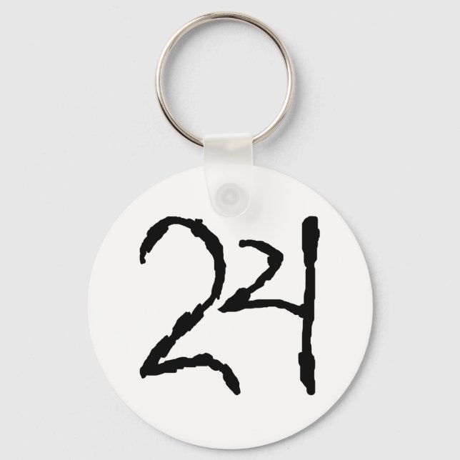 Chaveiro Número24 (Frente)