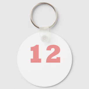 Chaveiro Número 12!