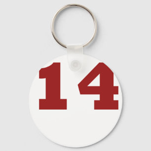 Chaveiro Número 14