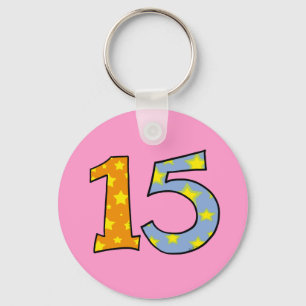 Chaveiro Número 15