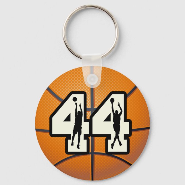 Chaveiro Número 44 de basquete (Frente)
