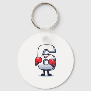 Chaveiro Número 7 Correspondente ao Meme de Boxe 67 para Ho