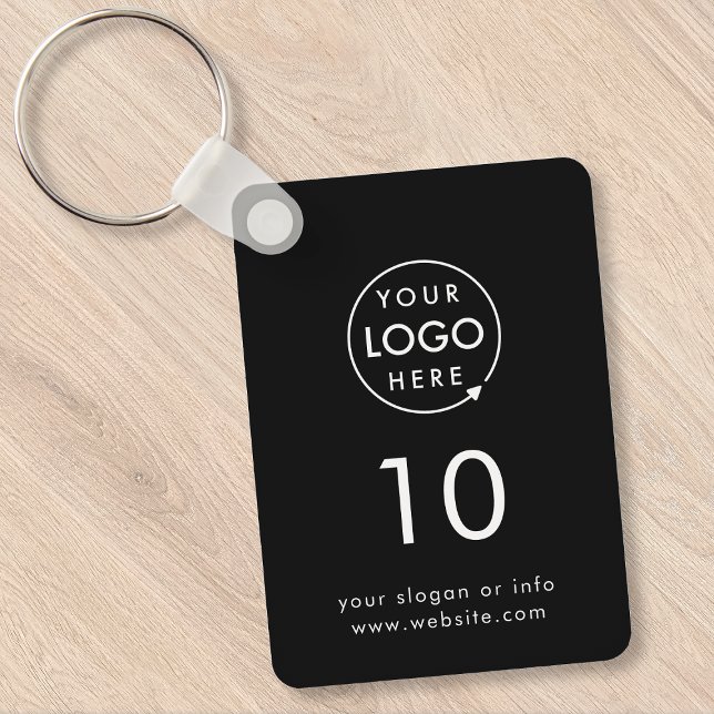 Chaveiro Número da sala | Negra Hospitalidade Empresarial M (Company branded room key keychain for offices, hotels, hospitality & business premises.)