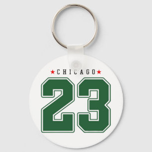 Chaveiro Número da Varsity de Chicago 23