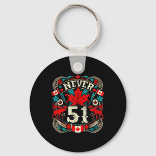 Chaveiro Nunca 51 Canada Maple Leaf Vintage - Cana em dific