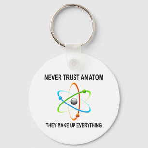 CHAVEIRO NUNCA CONFIE UM ÁTOMO QUE COMPO TUDO