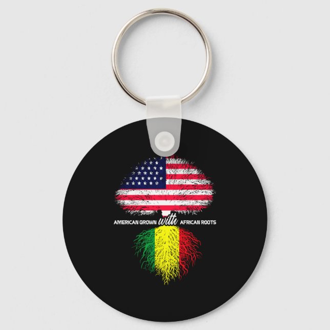 Chaveiro Nunca Esqueça Suas Raízes Raízes Negras História N (Frente)