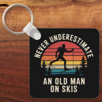 Nunca Subestime um Homem Velho de Esqui Viagem de
