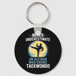 Chaveiro Nunca Subestime Um Velho Que Conhece Taekwondo