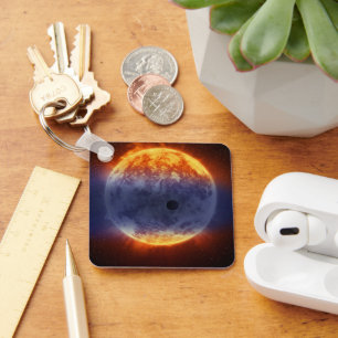 Chaveiro Nuvem De Gás De Hidrogênio Do Exoplaneta Gj 3470b