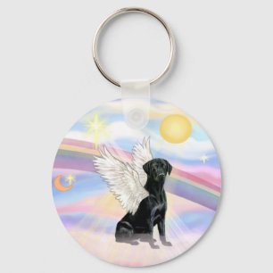 Chaveiro Nuvens - Anjo Preto Labrador Retriever