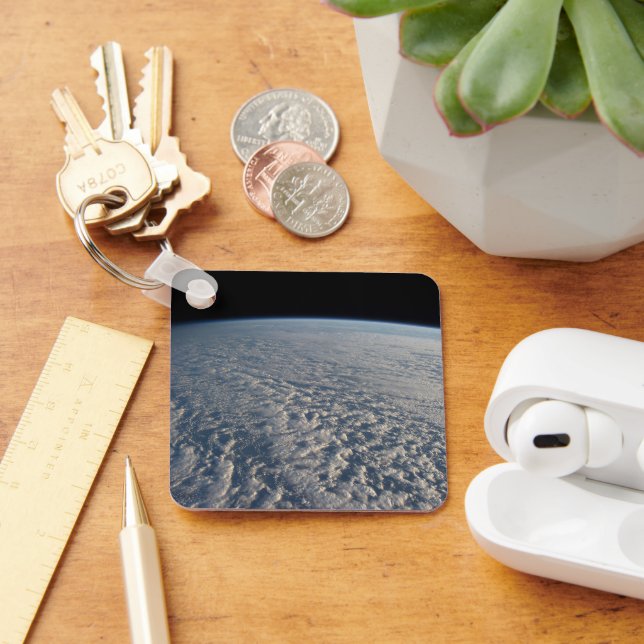 Chaveiro Nuvens De Stratocumulus Acima Do Oceano Pacífico. (Mesa)