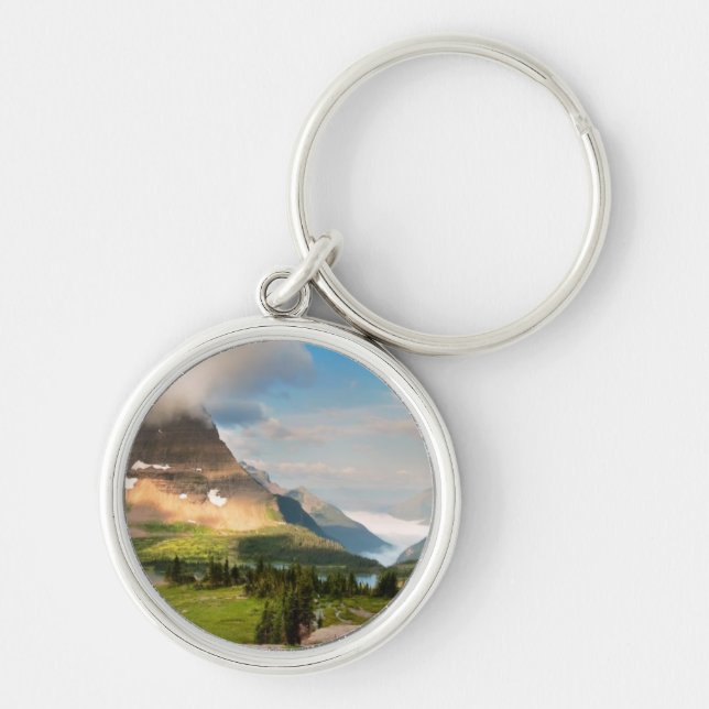 Chaveiro Nuvens que varrem através das montanhas (Frente)