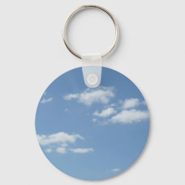 Chaveiro Nuvens Sabedoras Céu Azul Pó