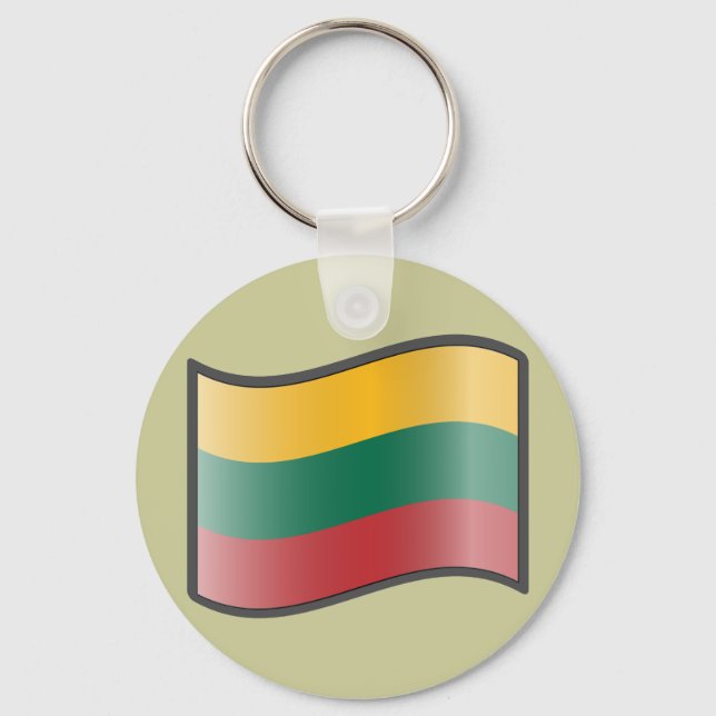 Chaveiro Nuvola Lituana, Lituânia (Frente)