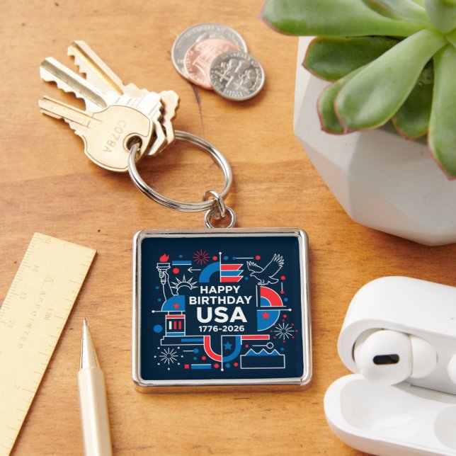 Chaveiro O 250º aniversário da América (Mesa)