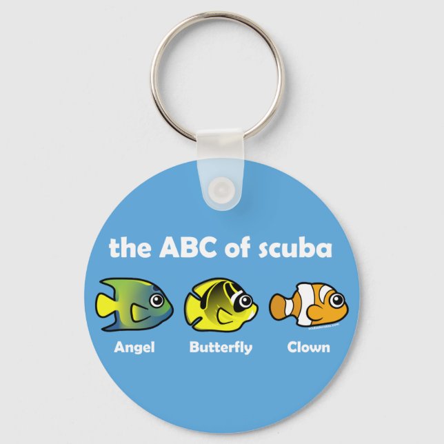 Chaveiro O ABC de Scuba (Frente)
