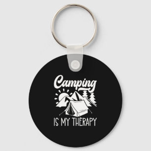 Chaveiro O acampamento é minha terapia