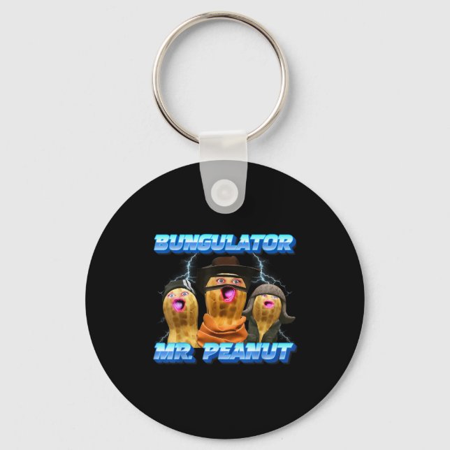 Chaveiro O Amendoim Queimado Funny Goop Sr. Peanut Bungulat (Frente)
