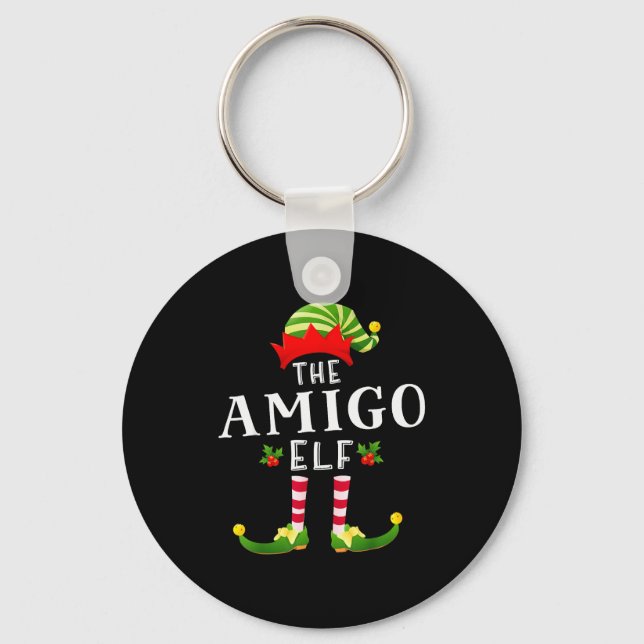 Chaveiro O Amigo Elf Natal Combinando Pijama  (Frente)