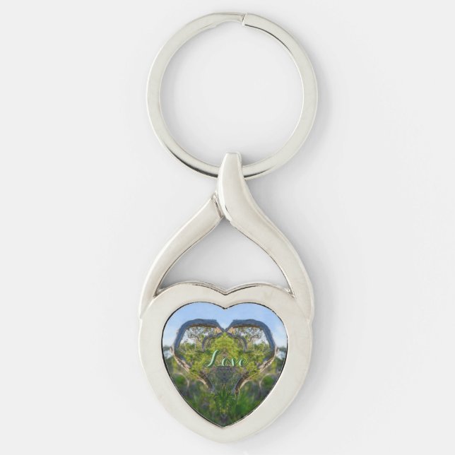 Chaveiro O Amor Da Natureza (Frente)