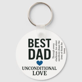Chaveiro O amor de um pai é um farol de força