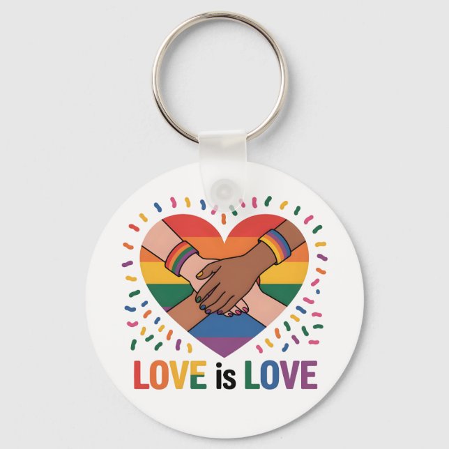 Chaveiro O amor é amor (Frente)