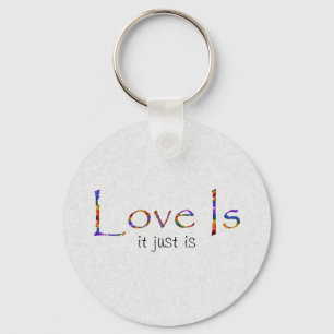 Chaveiro O amor é arco-íris