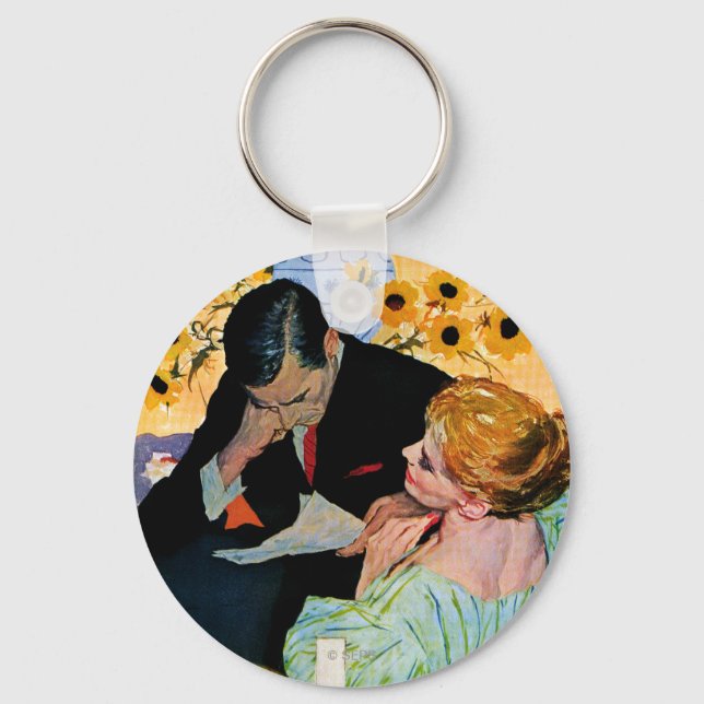 Chaveiro O amor morre lentamente (Frente)