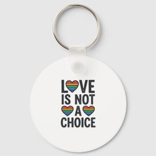 Chaveiro O Amor Não é uma Escolha Camisa Vintage Orgulho Ar