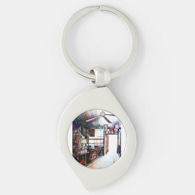 Chaveiro O amor não é uma parede, é uma ponte (Frente)