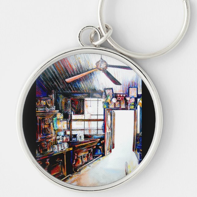 Chaveiro O amor não é uma parede, é uma ponte (Frente)