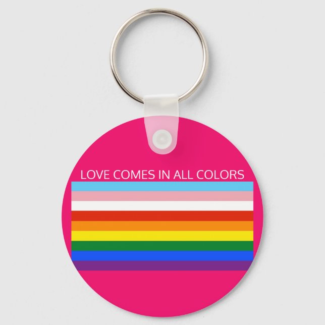 CHAVEIRO O AMOR VEM EM TODAS AS CORES (Frente)