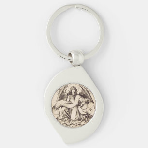 Chaveiro O Anjo de São Mateus - Símbolo da Arte Fina