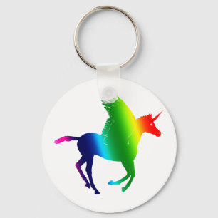 Chaveiro O arco-íris Pegacorn