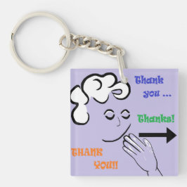 Chaveiro O ASL agradece-lhe!