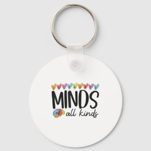 Chaveiro O Autismo Colorido Da Neurodiversidade Celebra Men