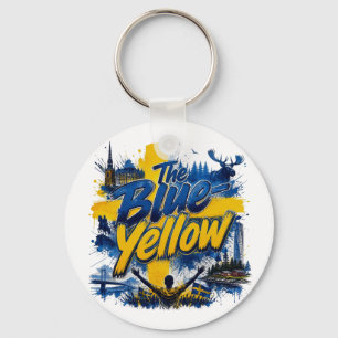 Chaveiro O Azul-Amarelo - o apelido da Suécia